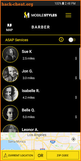 Mobile Styles - On-Demand App screenshot
