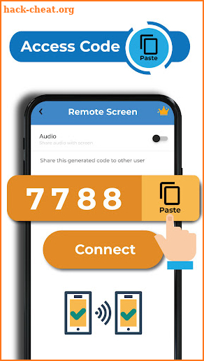 Mobile to Mobile Screen Share screenshot