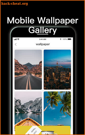 Mobile Wallpaper Gallery screenshot