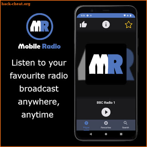 Mobile Watch Radio screenshot