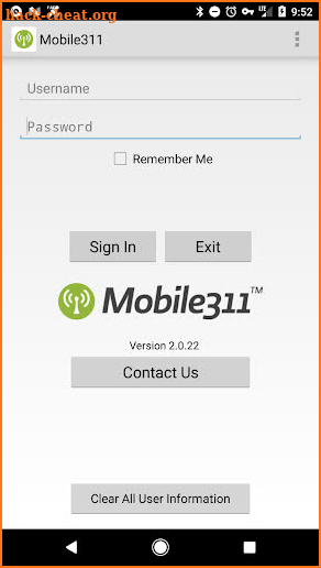 Mobile311 screenshot