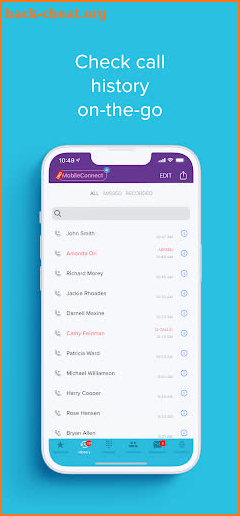MobileConnect screenshot