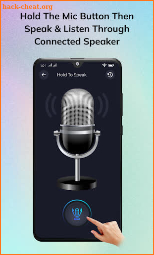 MobileMic To Bluetooth Speaker screenshot