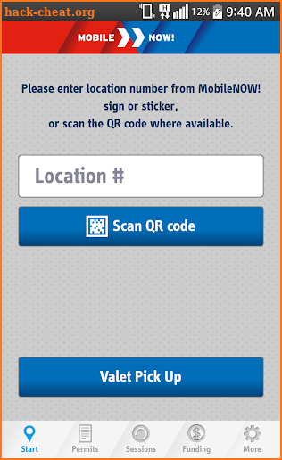 MobileNOW! Parking App for US screenshot