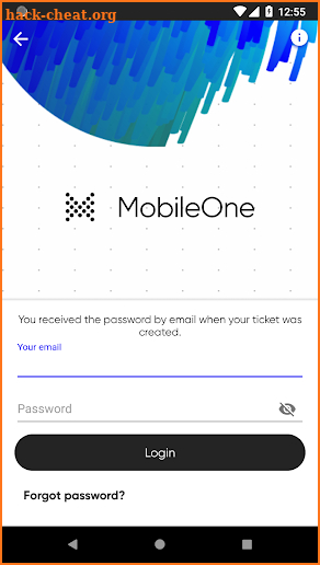 MobileOne 2018 screenshot