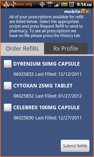 mobileRx Pharmacy screenshot