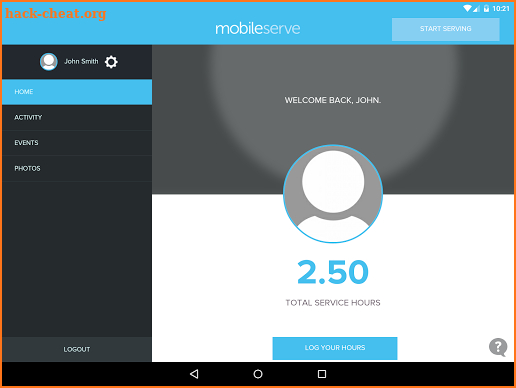 MobileServe screenshot