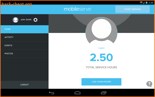 MobileServe screenshot
