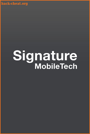 MobileTech R7.0 for Signature screenshot