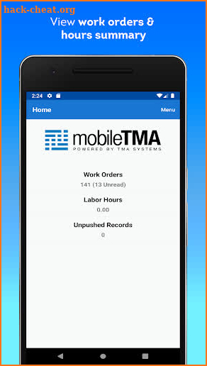 mobileTMA GO screenshot