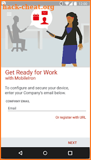 Mobile@Work screenshot
