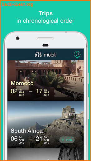 Mobili: Group Travel Planner & Itinerary Organizer screenshot