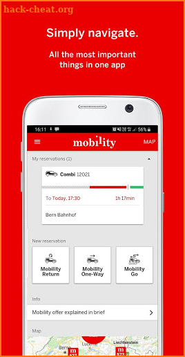 Mobility Swiss screenshot
