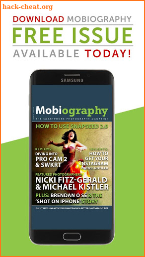 Mobiography Magazine screenshot
