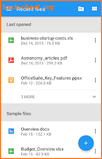 Mobisystems OfficeSuite Pro + PDF (Trial) screenshot