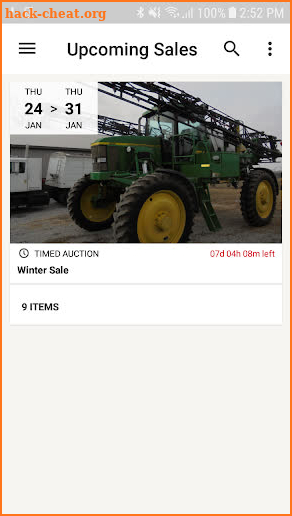 Mobley & Grant Auctioneers screenshot