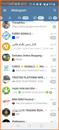 MoboGold -  Mobogram Gold Messenger 2021 screenshot