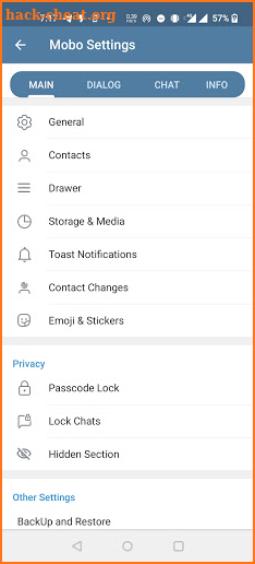 MoboGold -  Mobogram Gold Messenger 2021 screenshot