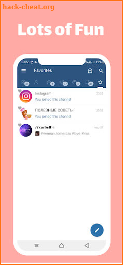 MoboHitel: Unofficial Telegram screenshot