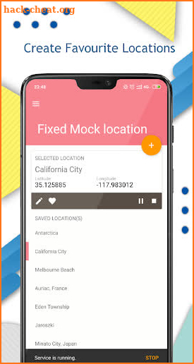 Mock Fgps, fake gps location changer screenshot
