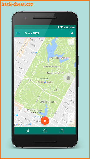 Mock GPS with joystick screenshot