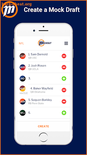 MockOut - Mock Draft, Free Agent and Trade Games screenshot