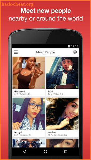Moco: Chat & Meet New People screenshot