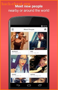 Moco+ - Chat, Meet People screenshot