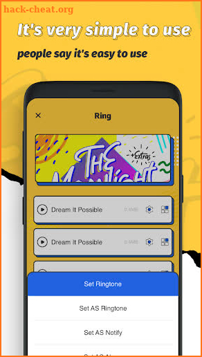Moco - Ringtone, make ringtones screenshot