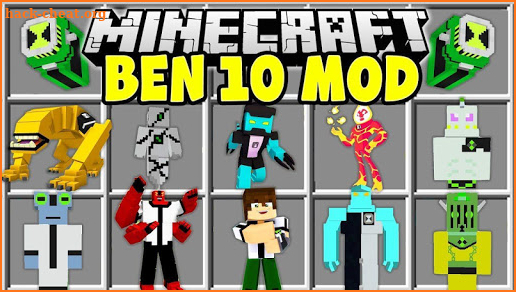 Mod 10 ultimate alien for Minecraft PE screenshot