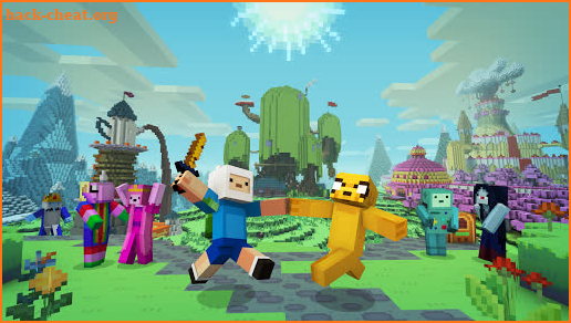 Mod Adventure Time Craft For Minecraft Pe screenshot