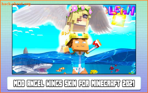 Mod Angel Wings Skin for Minecraft 2022 screenshot