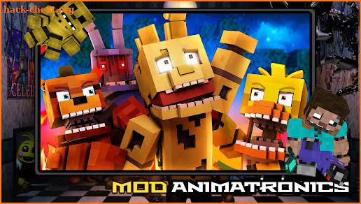 Mod Animatronics FNAF Minecraft screenshot
