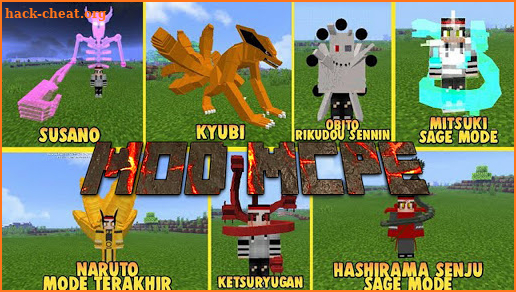 Mod Anime Heroes – Mod Naruto for Minecraft PE screenshot