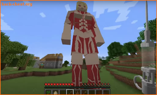 MOD AOT Titan Skin Minecraft screenshot