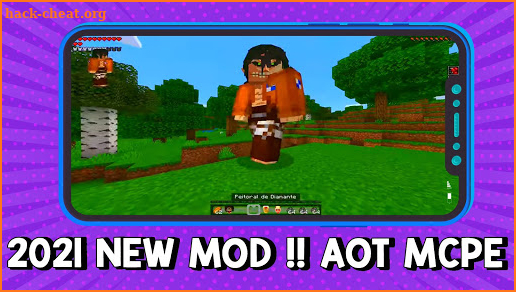 Mod Attack of Titans For MCPE screenshot