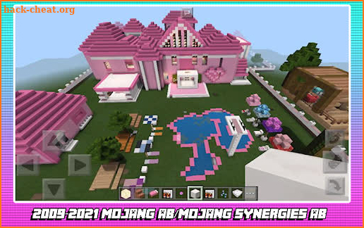 Mod Barbie Pink - Maps House Minecraft PE 2021 screenshot