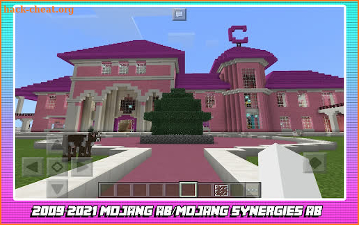 Mod Barbie Pink - Maps House Minecraft PE 2021 screenshot