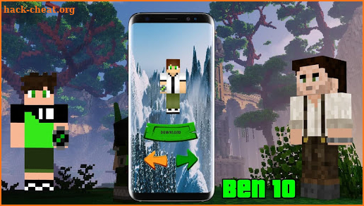 Mod Ben Alien 10 Minecraft screenshot
