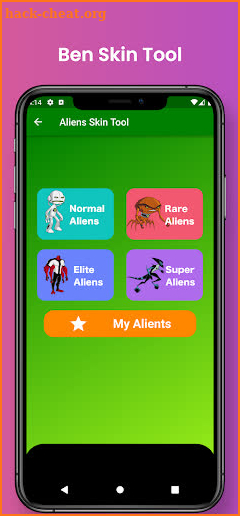 Mod Ben Ten Aliens, Heros screenshot