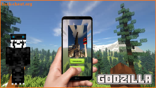 Mod Big Godzilla Minecraft screenshot
