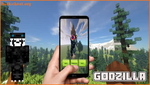 Mod Big Godzilla Minecraft screenshot
