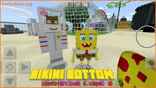 Mod Bikini Bottom Pineapple House For Minecraft PE screenshot