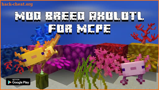 Mod Breed Axolotl for MCPE screenshot