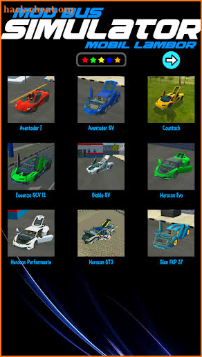 MOD Bus Simulator Mobil Lambor screenshot