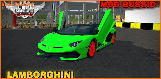 Mod Bussid Mobil Lamborghini screenshot
