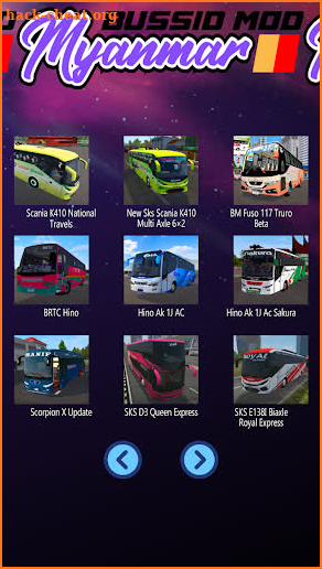 Mod Bussid Myanmar screenshot