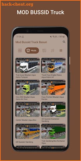 MOD Bussid Truck Basuri screenshot