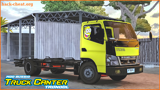Mod Bussid Truk Canter Trondol screenshot