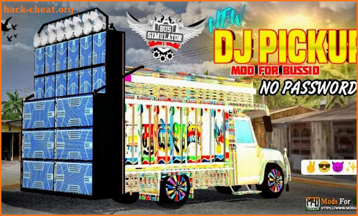 Mod DJ Pickup Simulator Bussid screenshot